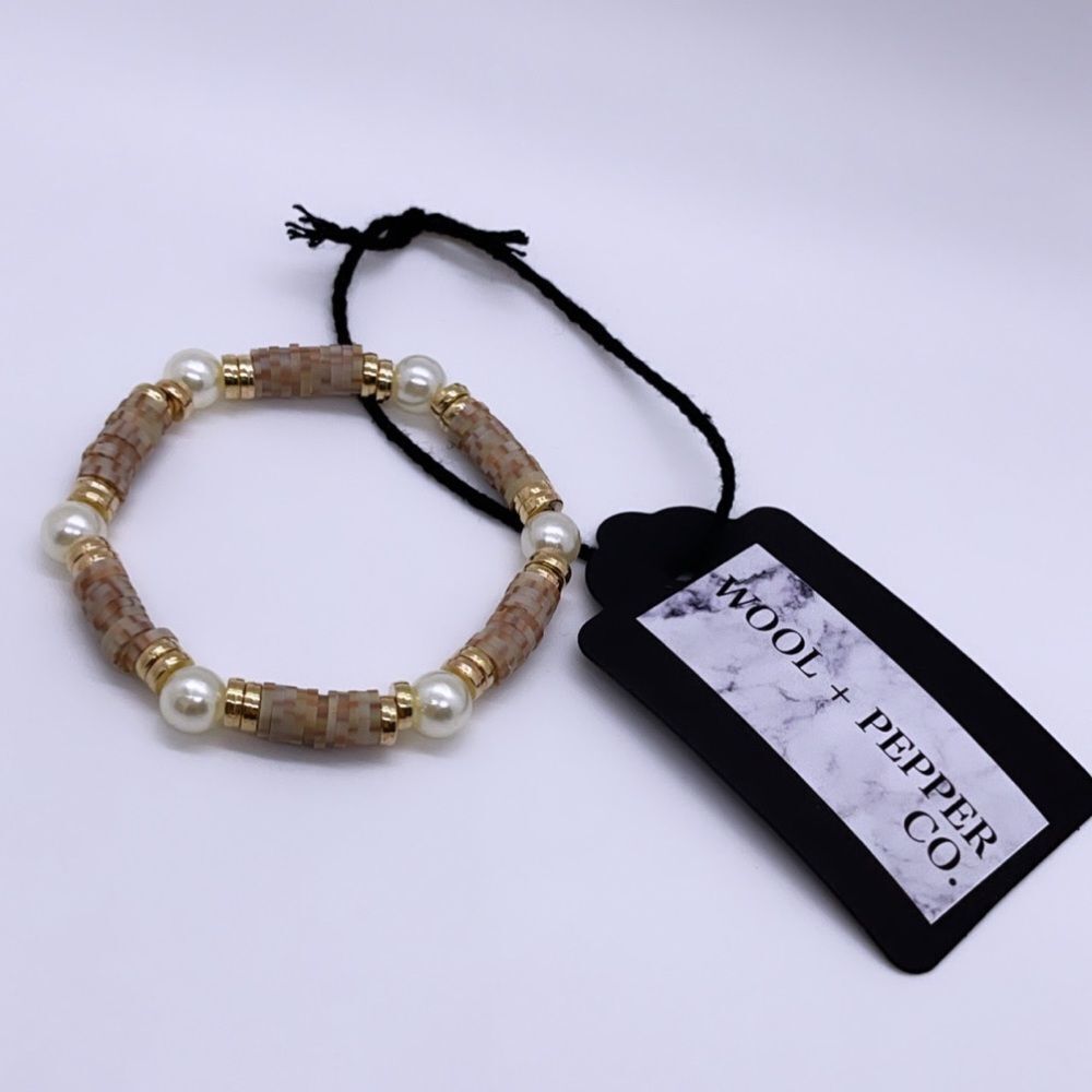 NWT Wool + Pepper Co. Bracelet